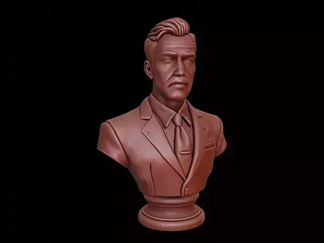 Lawyer Bust 3D print model