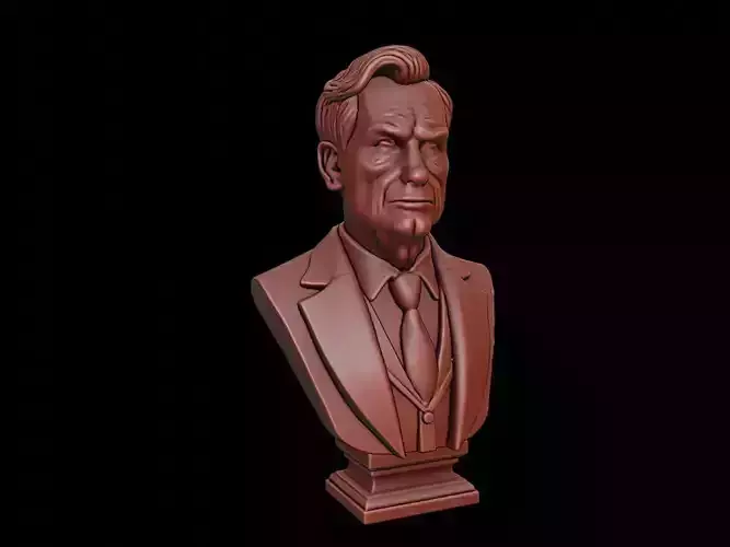 Lawyer Bust 3D print model