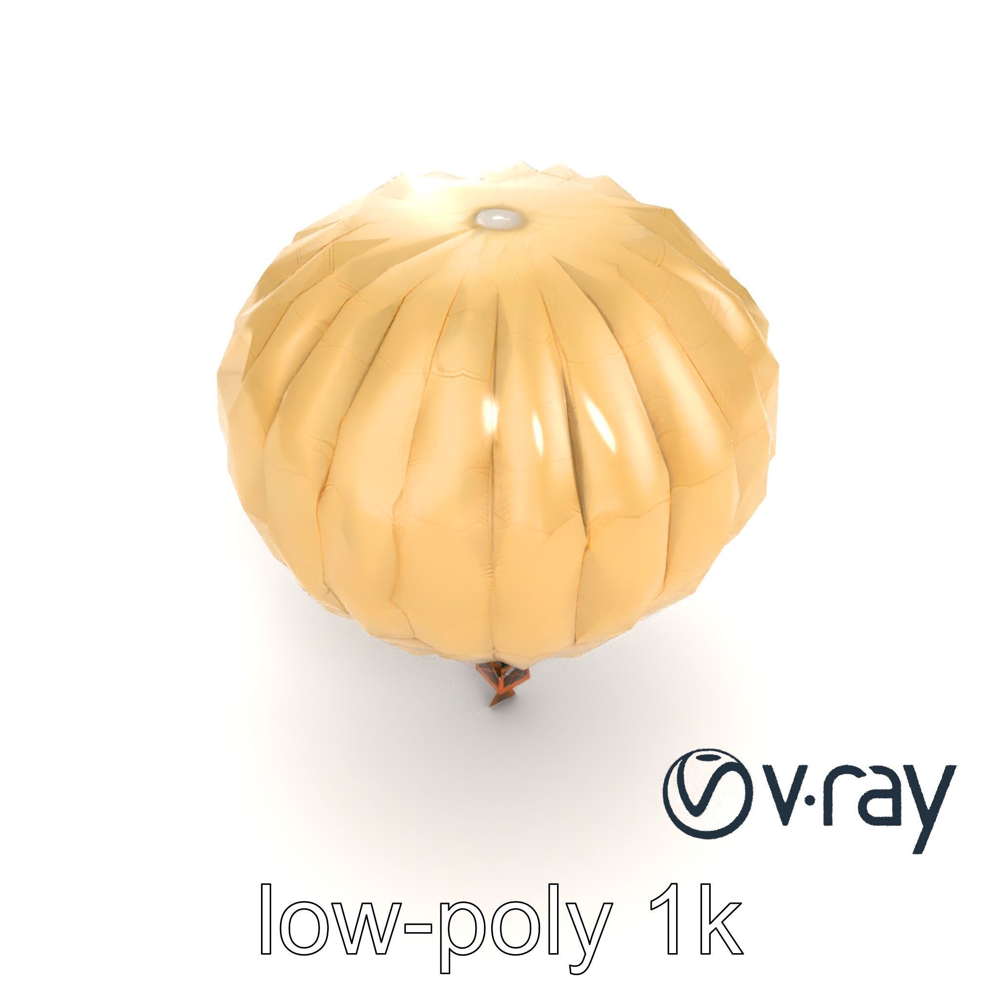 Weather Research Balloon 3D Model Pack Low-poly 3D model_17