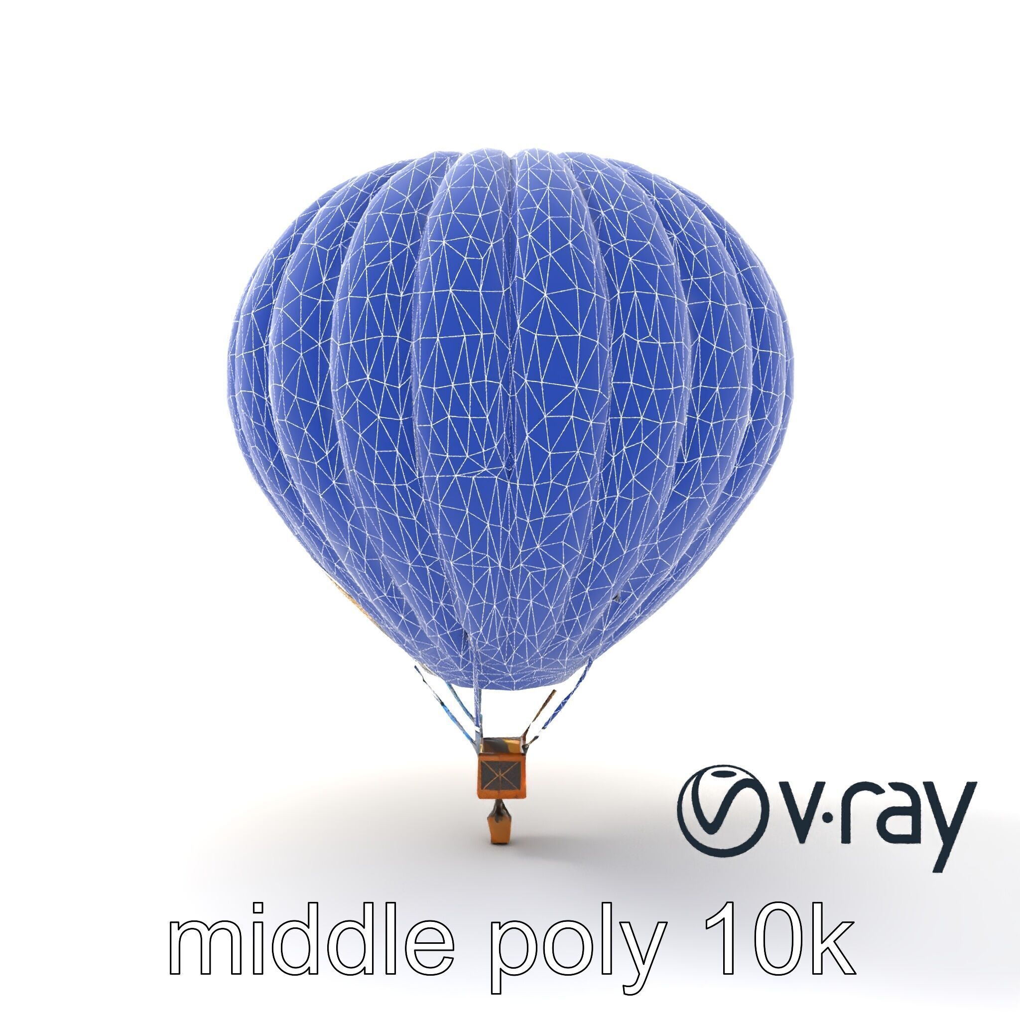 Weather Research Balloon 3D Model Pack Low-poly 3D model_14