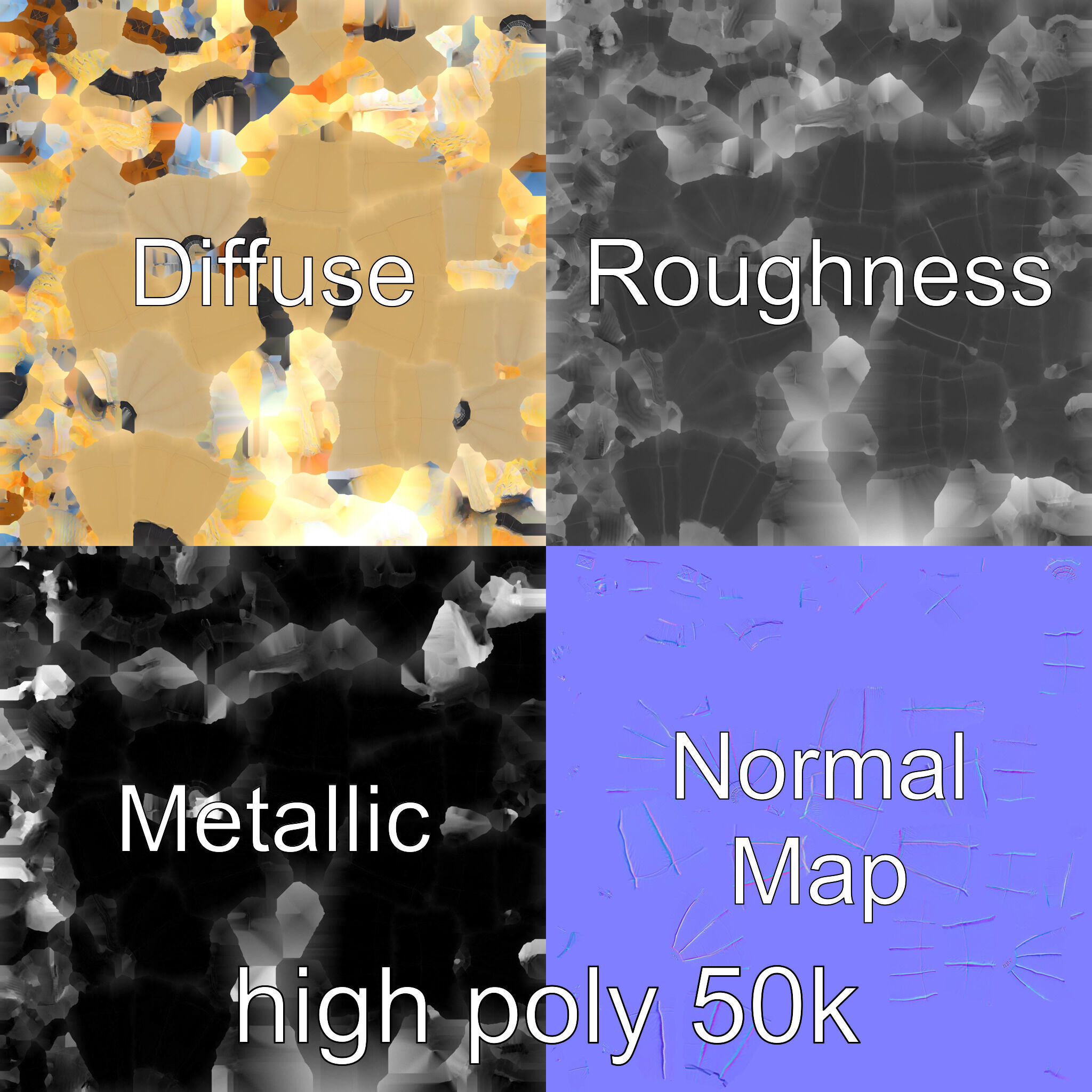 Weather Research Balloon 3D Model Pack Low-poly 3D model_1