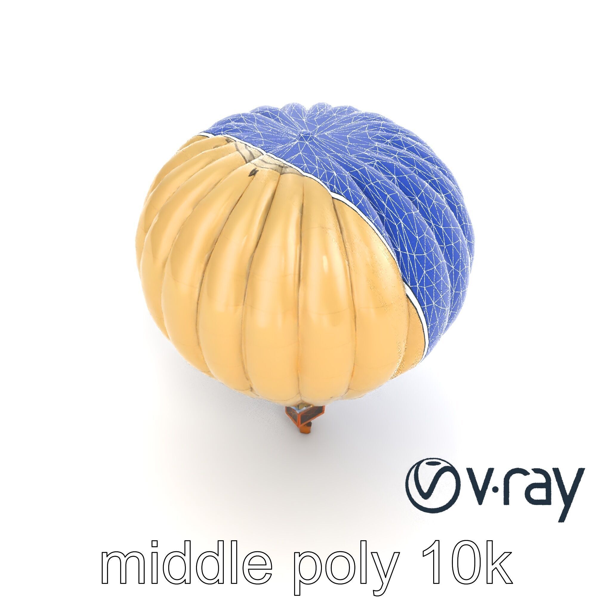 Weather Research Balloon 3D Model Pack Low-poly 3D model_16