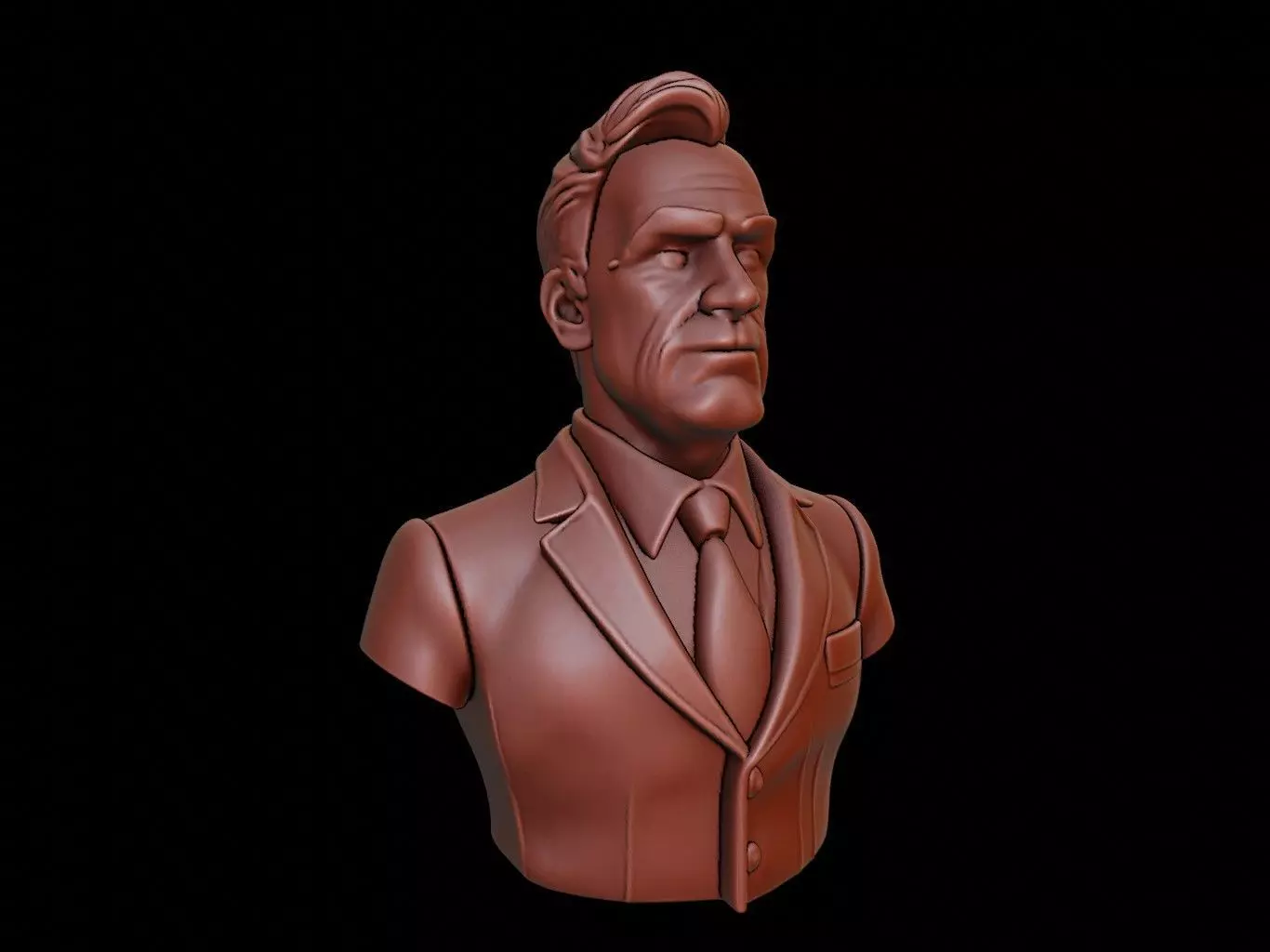 Mayor Bust 3D print model_0