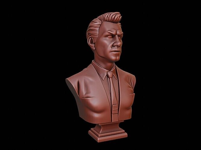 Model Bust 3D print model