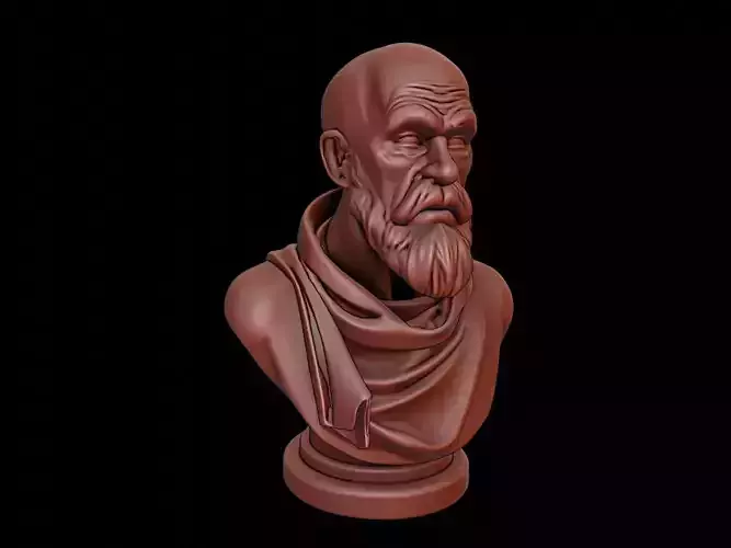 Monk Bust