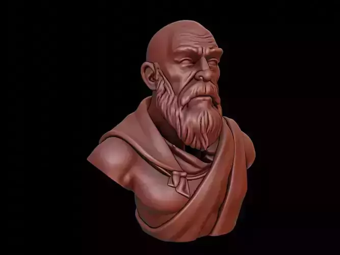 Monk Bust