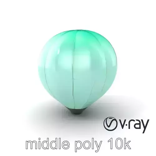 Night Glow Hot Air Balloon model pack