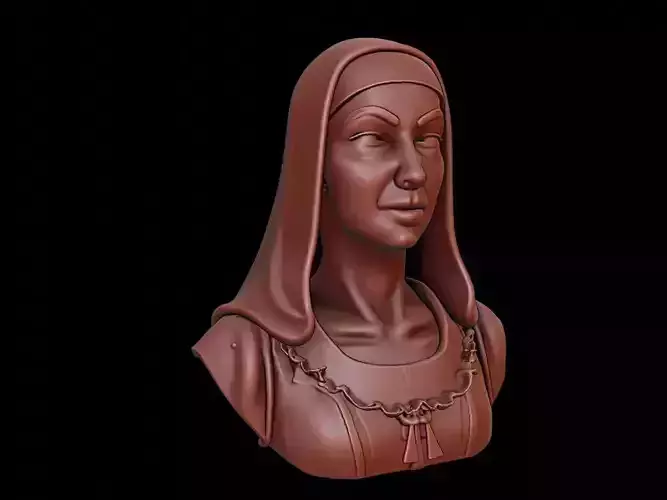 Nun Bust