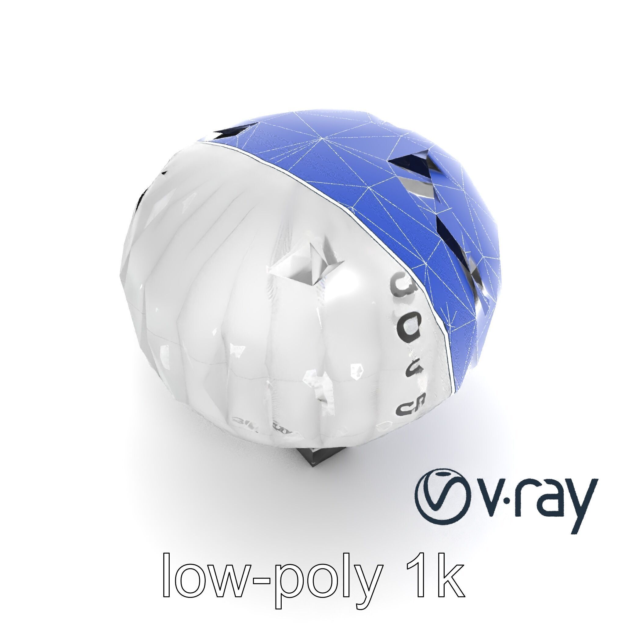 Modern High-Altitude Balloon 3D model pack Low-poly 3D model_25