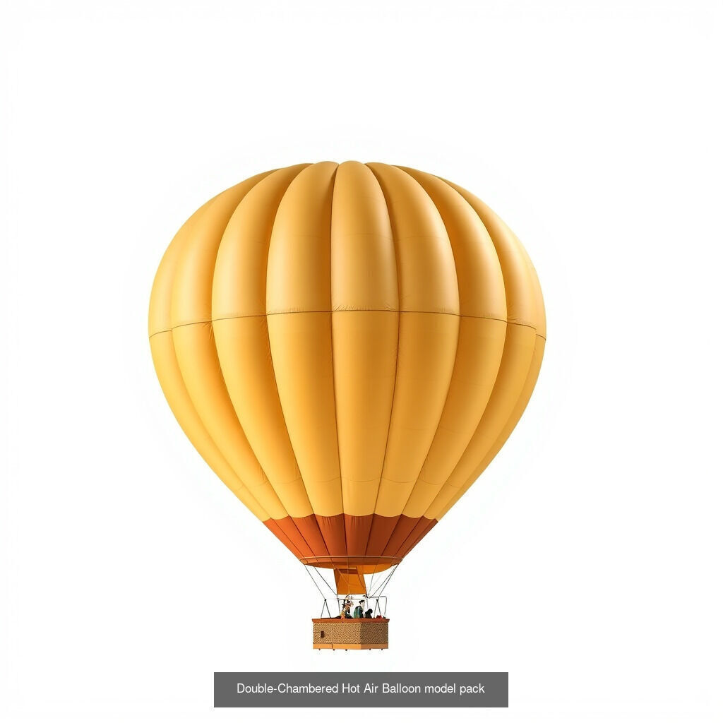 Diverse Balloon Models Pack 3D Model Collection_2