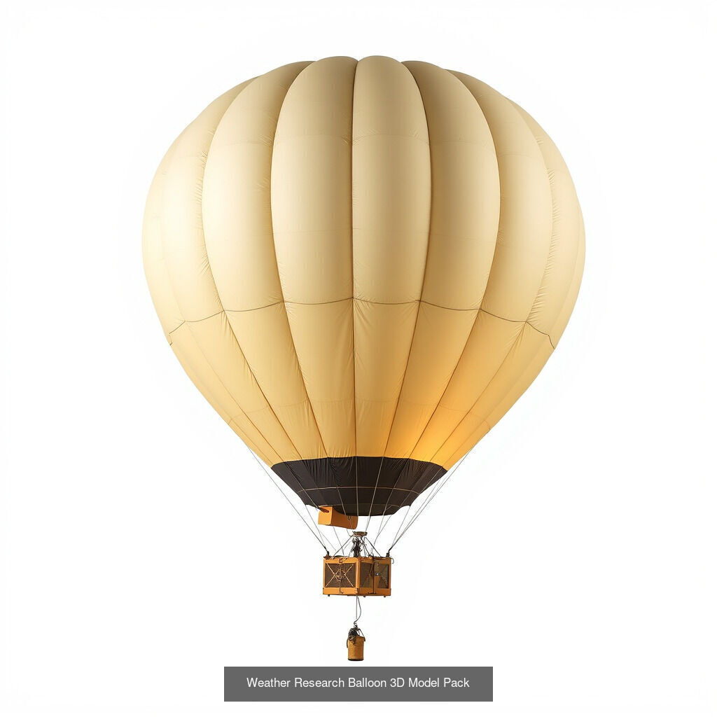 Diverse Balloon Models Pack 3D Model Collection_6