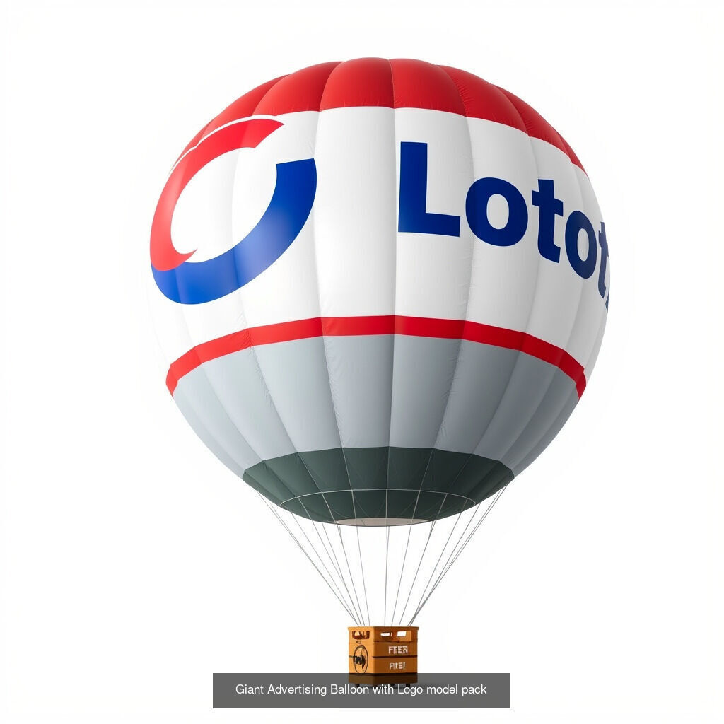 Diverse Balloon Models Pack 3D Model Collection_4