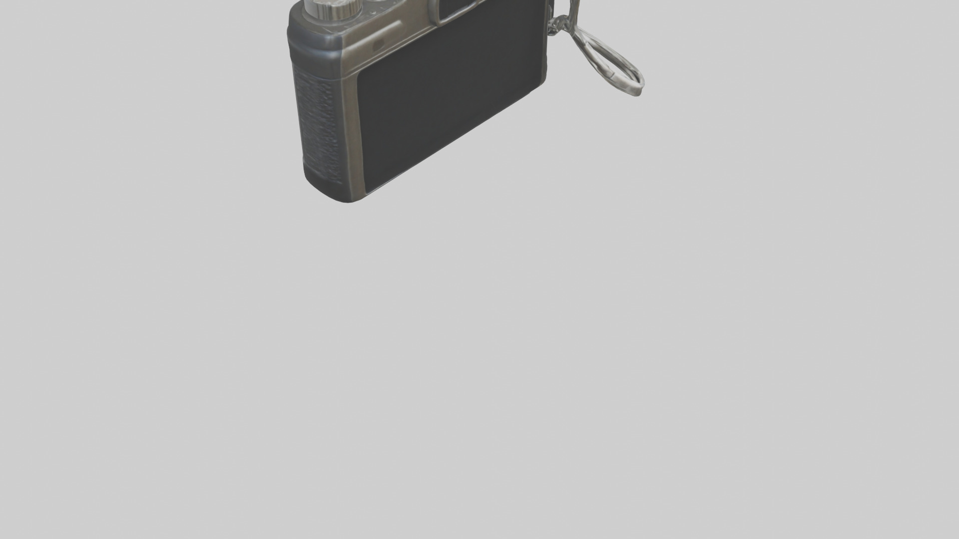 Camera keychain model Low-poly 3D model_3