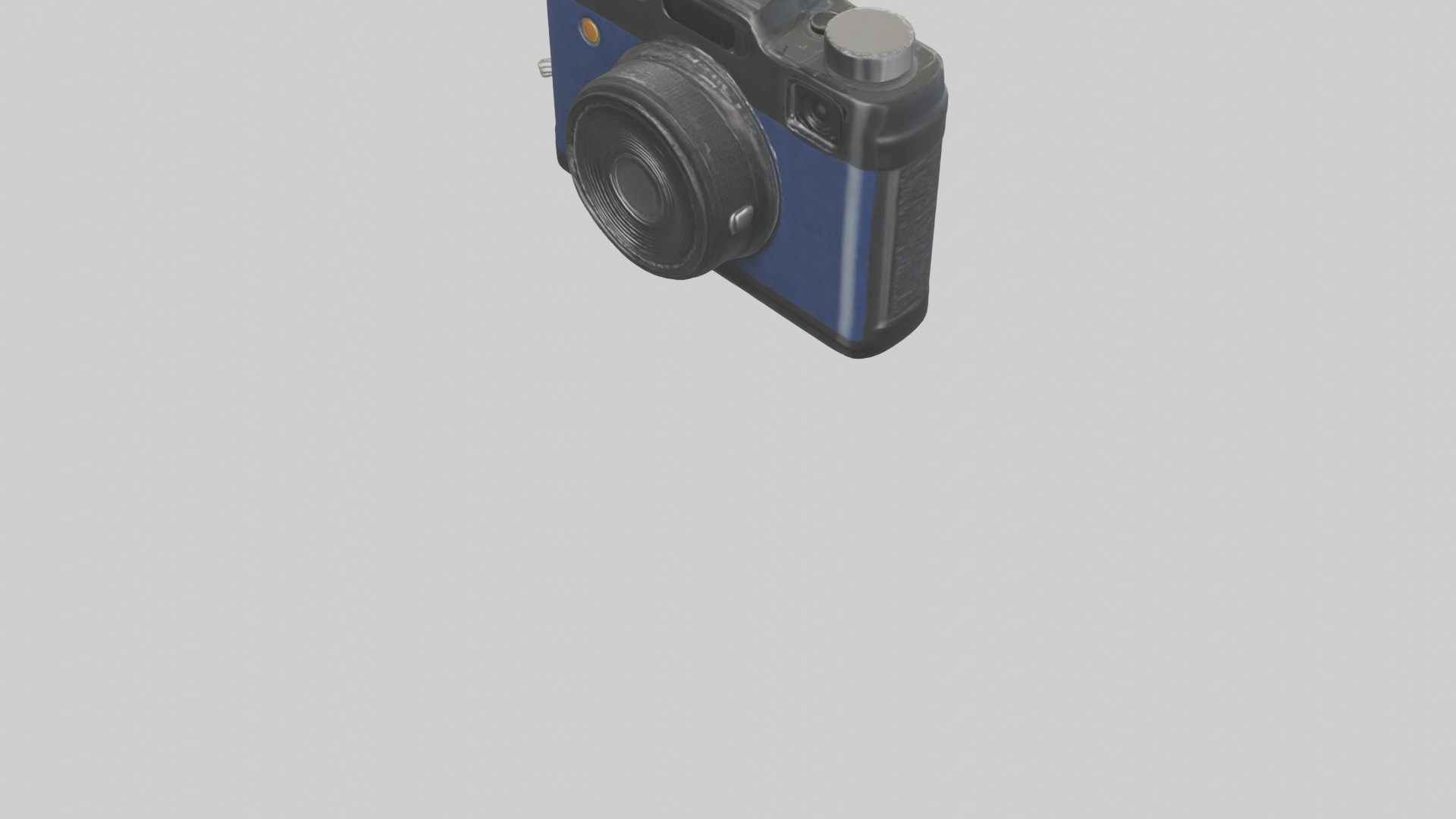 Camera keychain model Low-poly 3D model_5