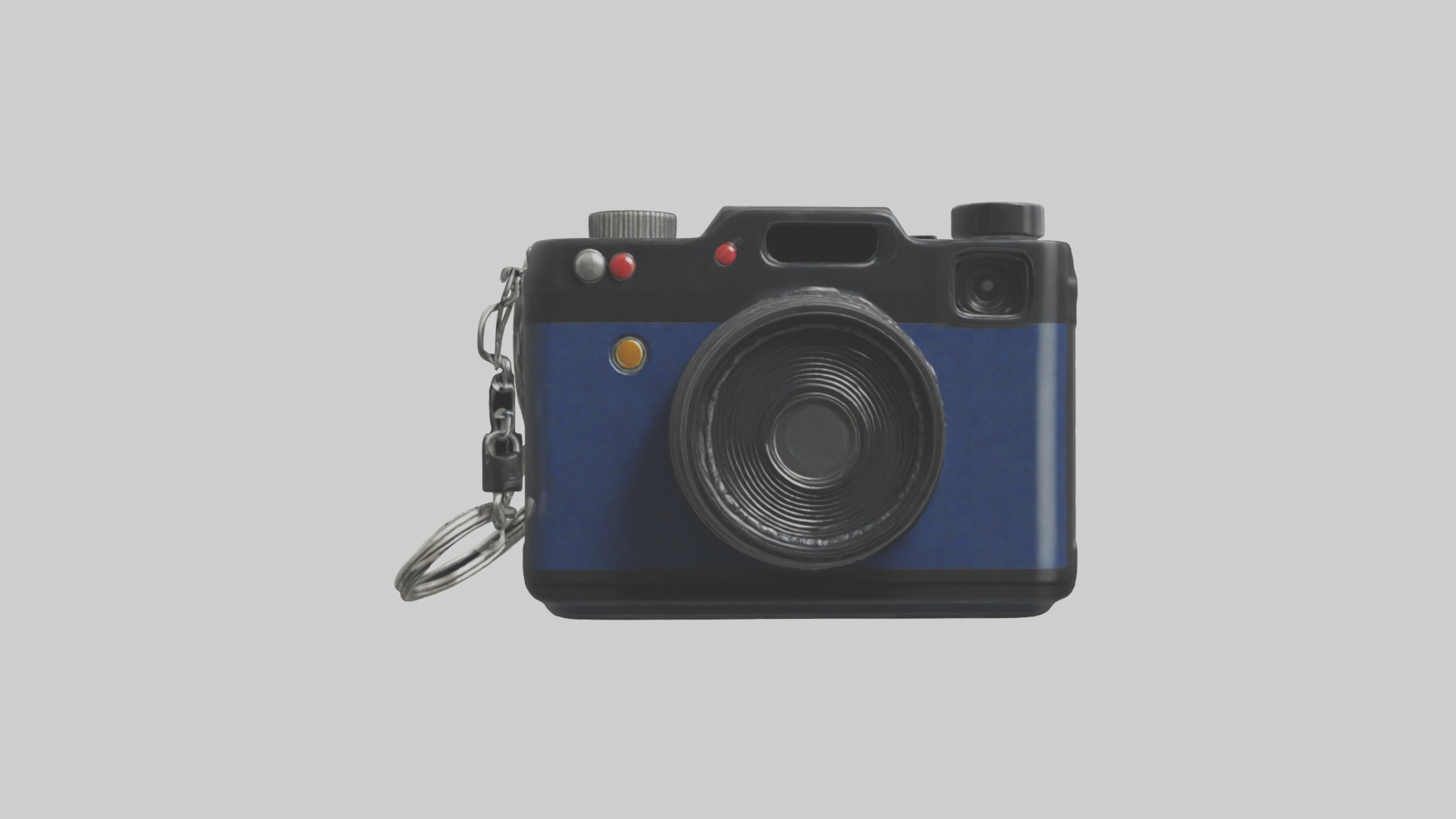Camera keychain model Low-poly 3D model_19
