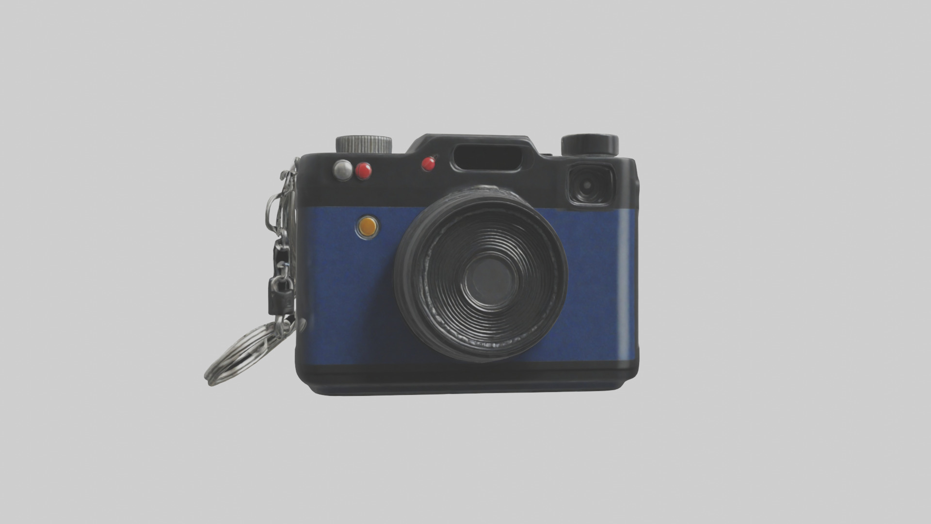 Camera keychain model Low-poly 3D model_18