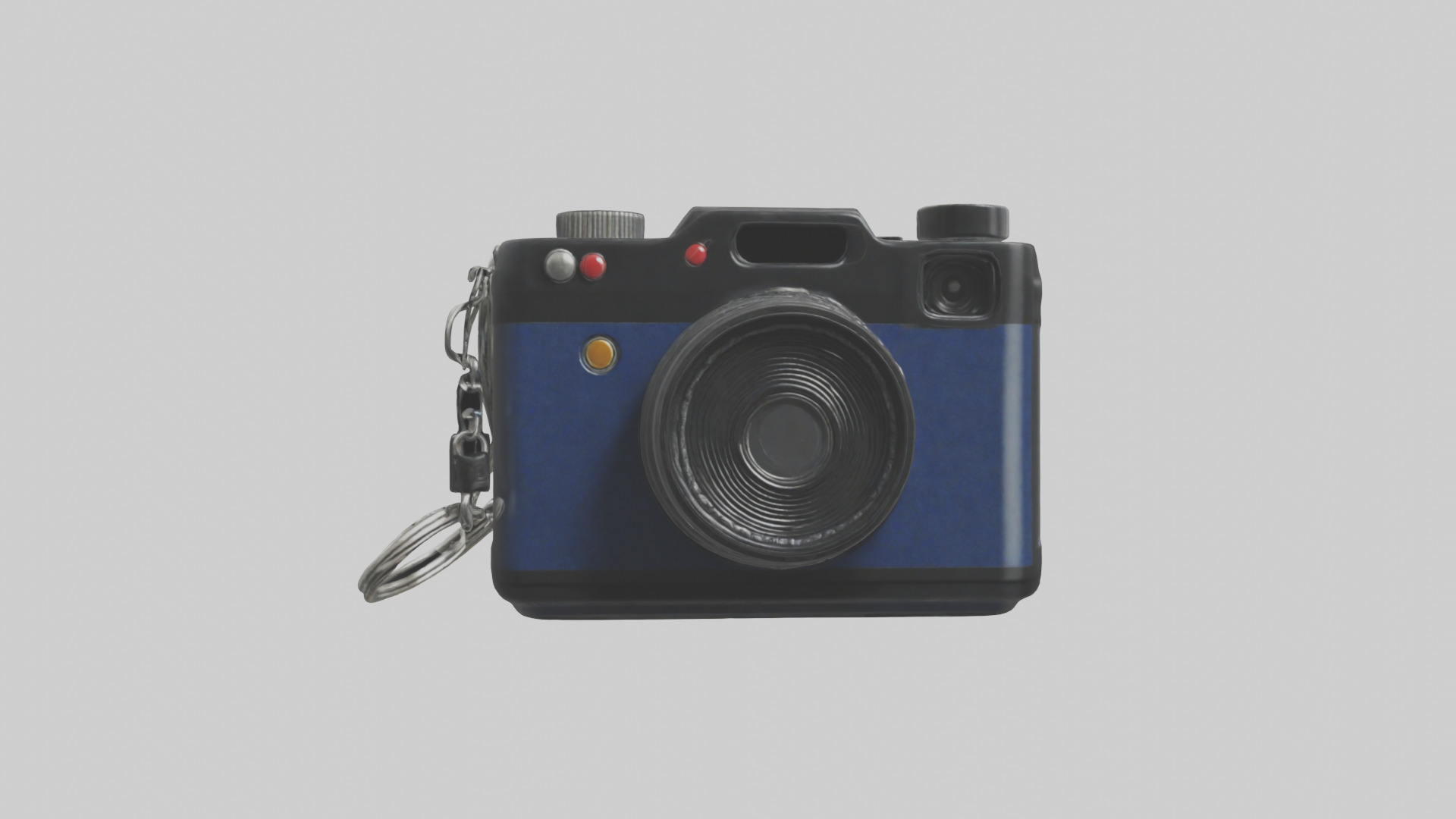 Camera keychain model Low-poly 3D model_17