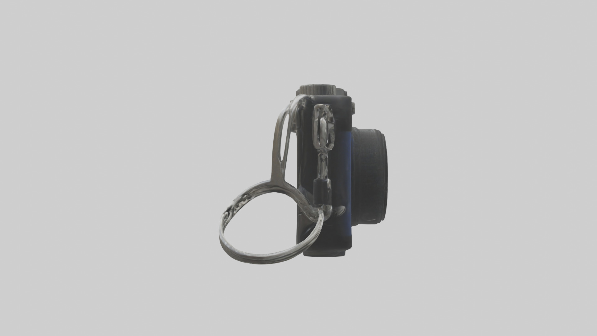 Camera keychain model Low-poly 3D model_23