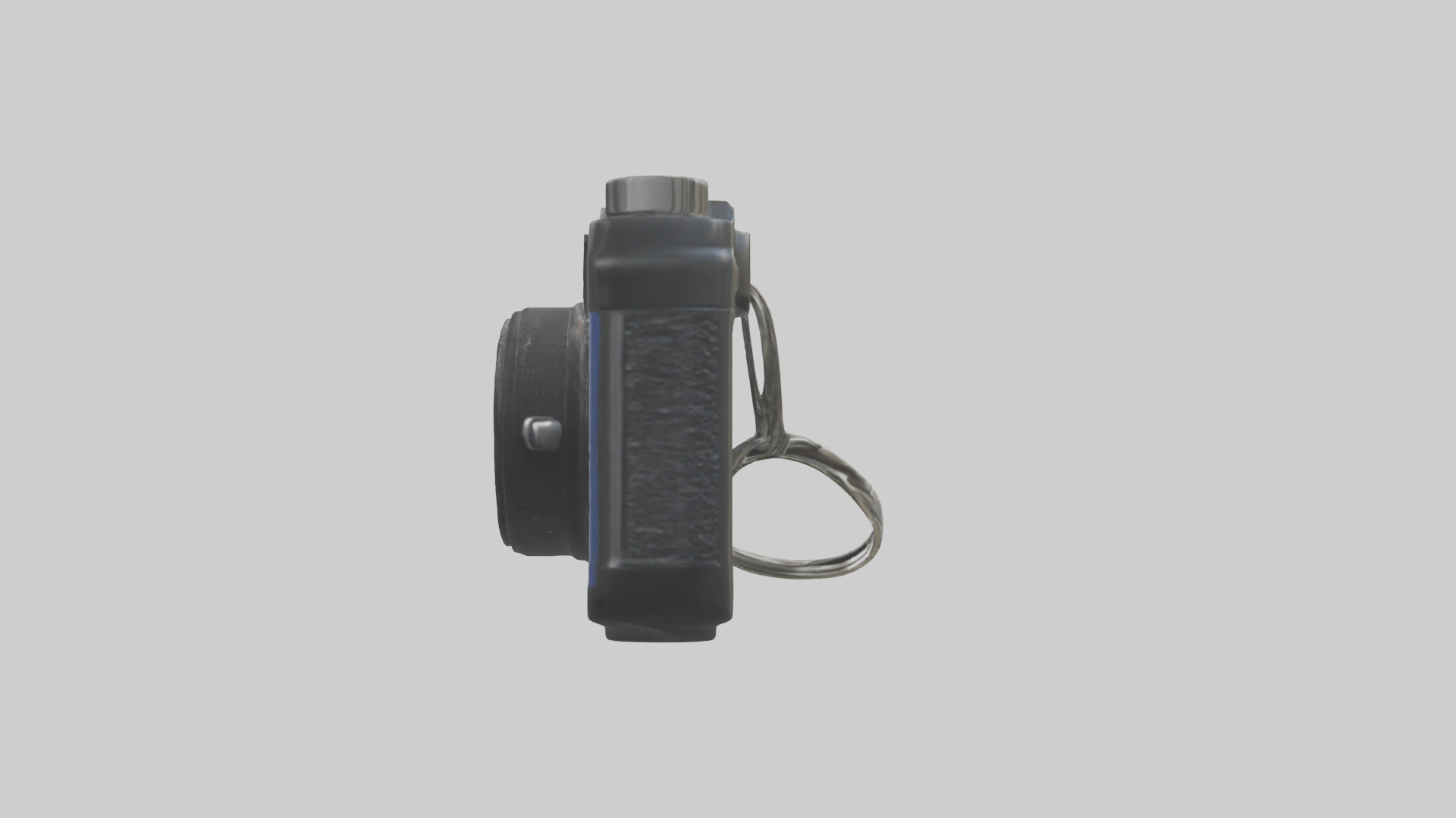 Camera keychain model Low-poly 3D model_22