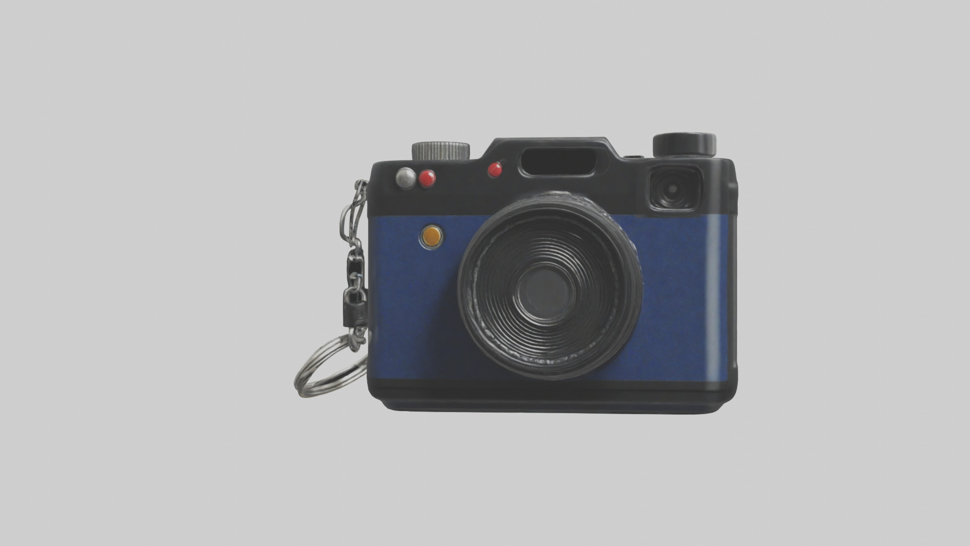 Camera keychain model Low-poly 3D model_12