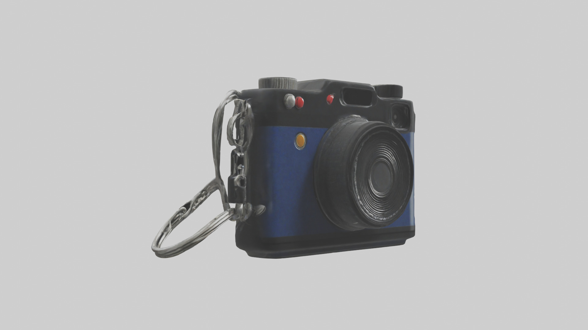 Camera keychain model Low-poly 3D model_7