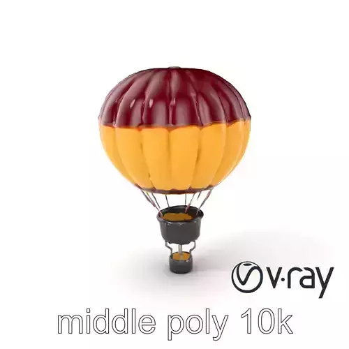 Luxurious Hot Air Balloon Classic model pack