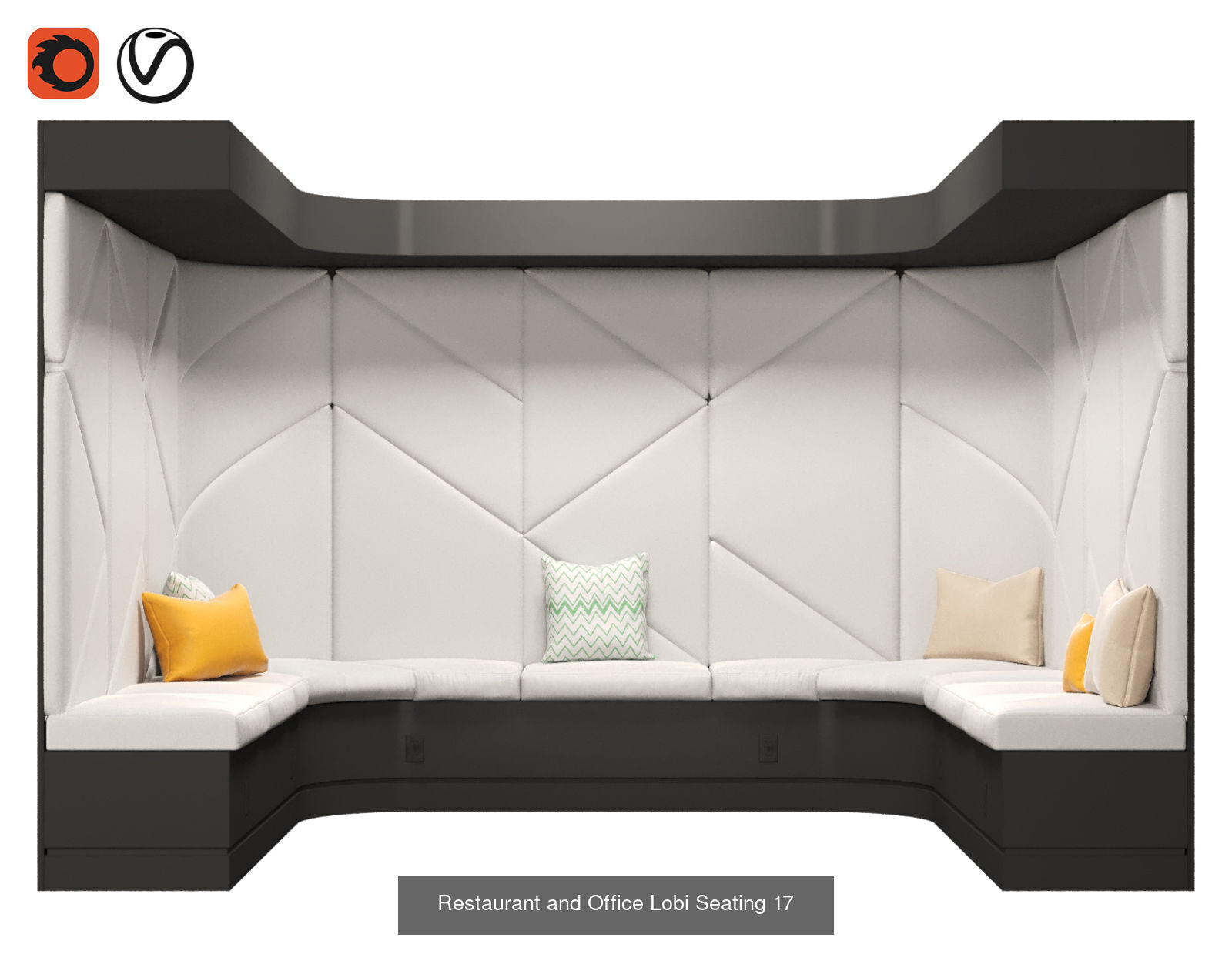 Premium Soft Seating Collection 01 for Restaurants And Offices   _11