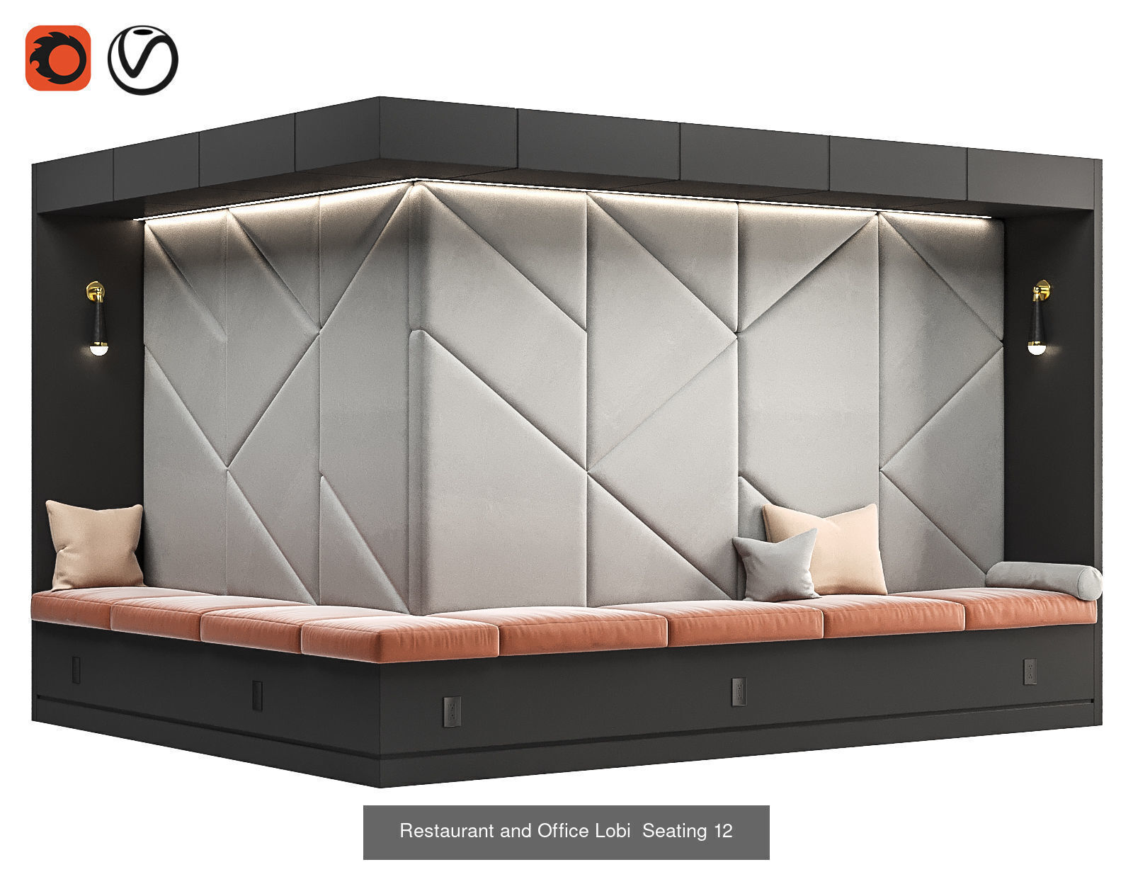 Premium Soft Seating Collection 01 for Restaurants And Offices   _6