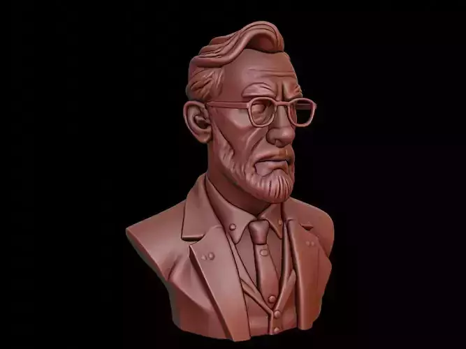Physicist Bust