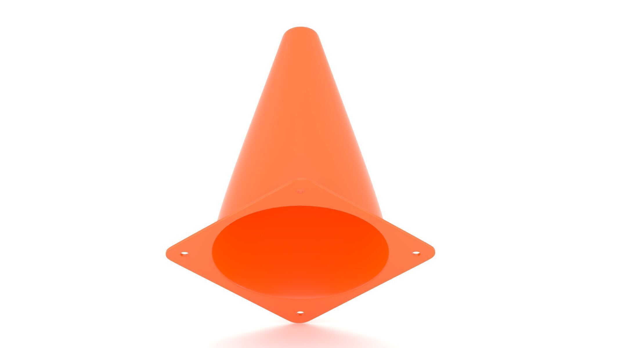 Athletics Breakline Cone 3D model_2