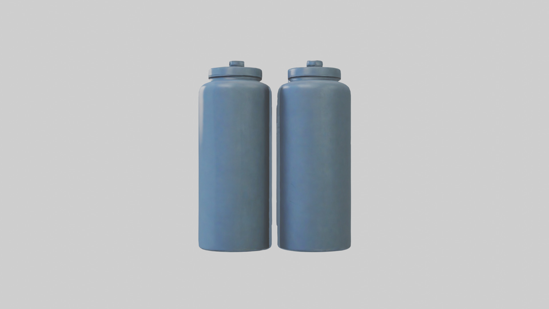 Canisters model Low-poly 3D model_22
