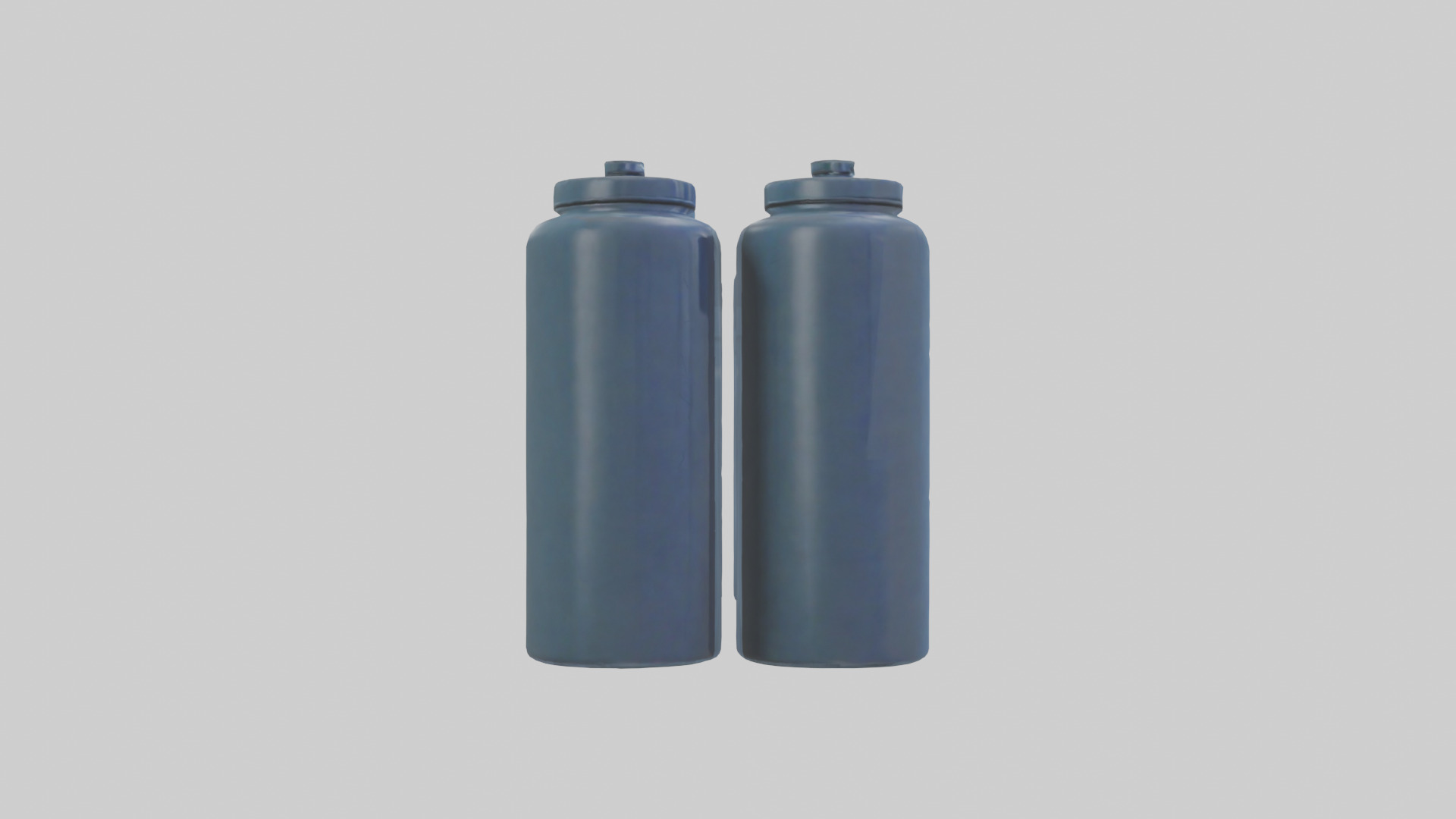 Canisters model Low-poly 3D model_23