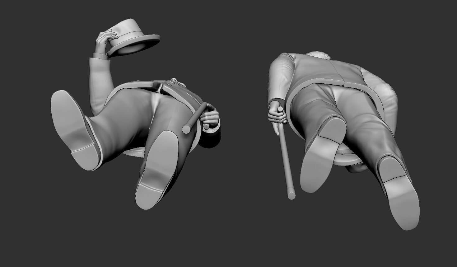 Gazi Mustafa Kemal Ataturk Statue 3D print model_6