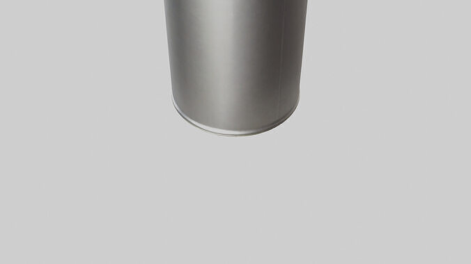 Canned Beef model Low-poly 3D model 4