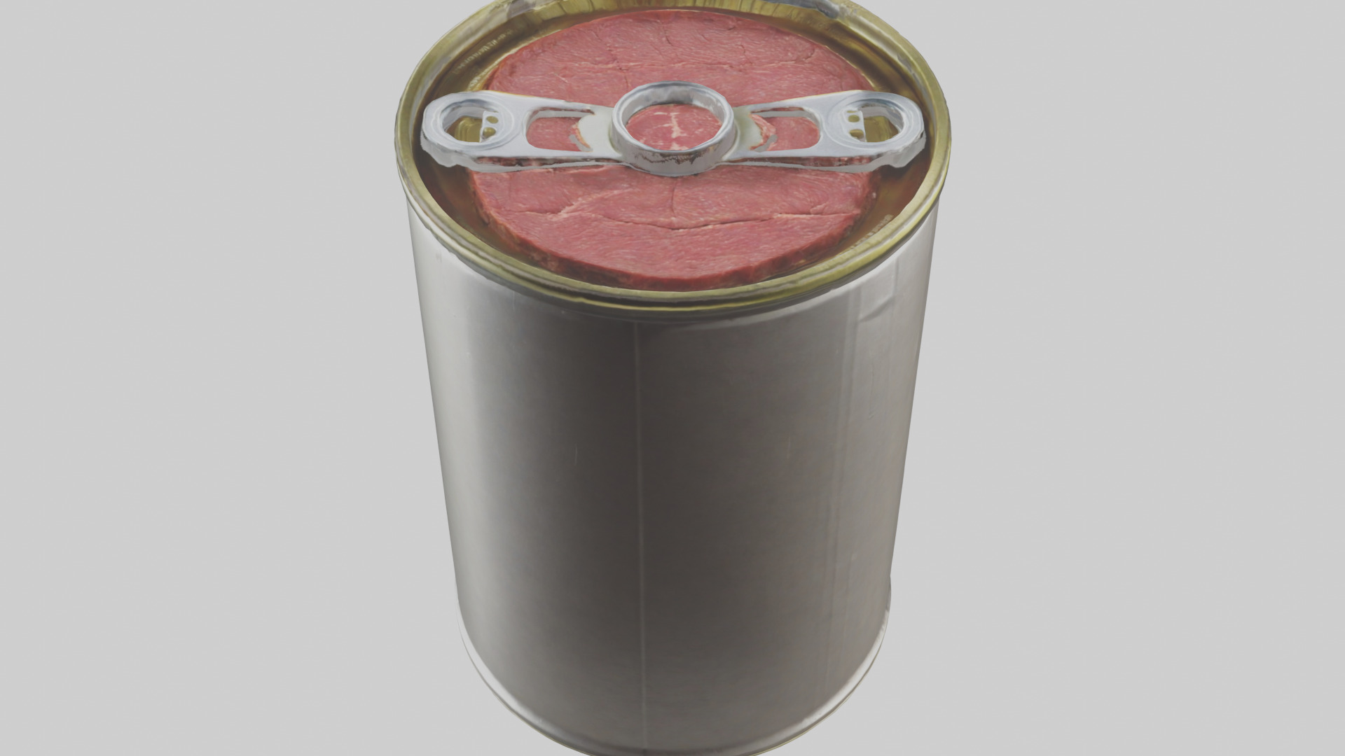 Canned Beef model Low-poly 3D model_25