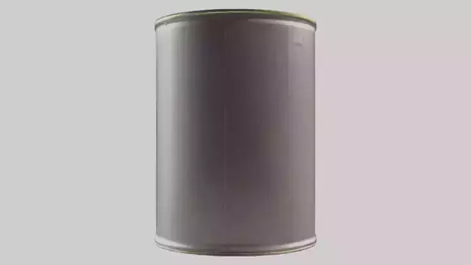 Canned Beef model Low-poly 3D model