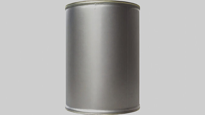 Canned Beef model Low-poly 3D model 2