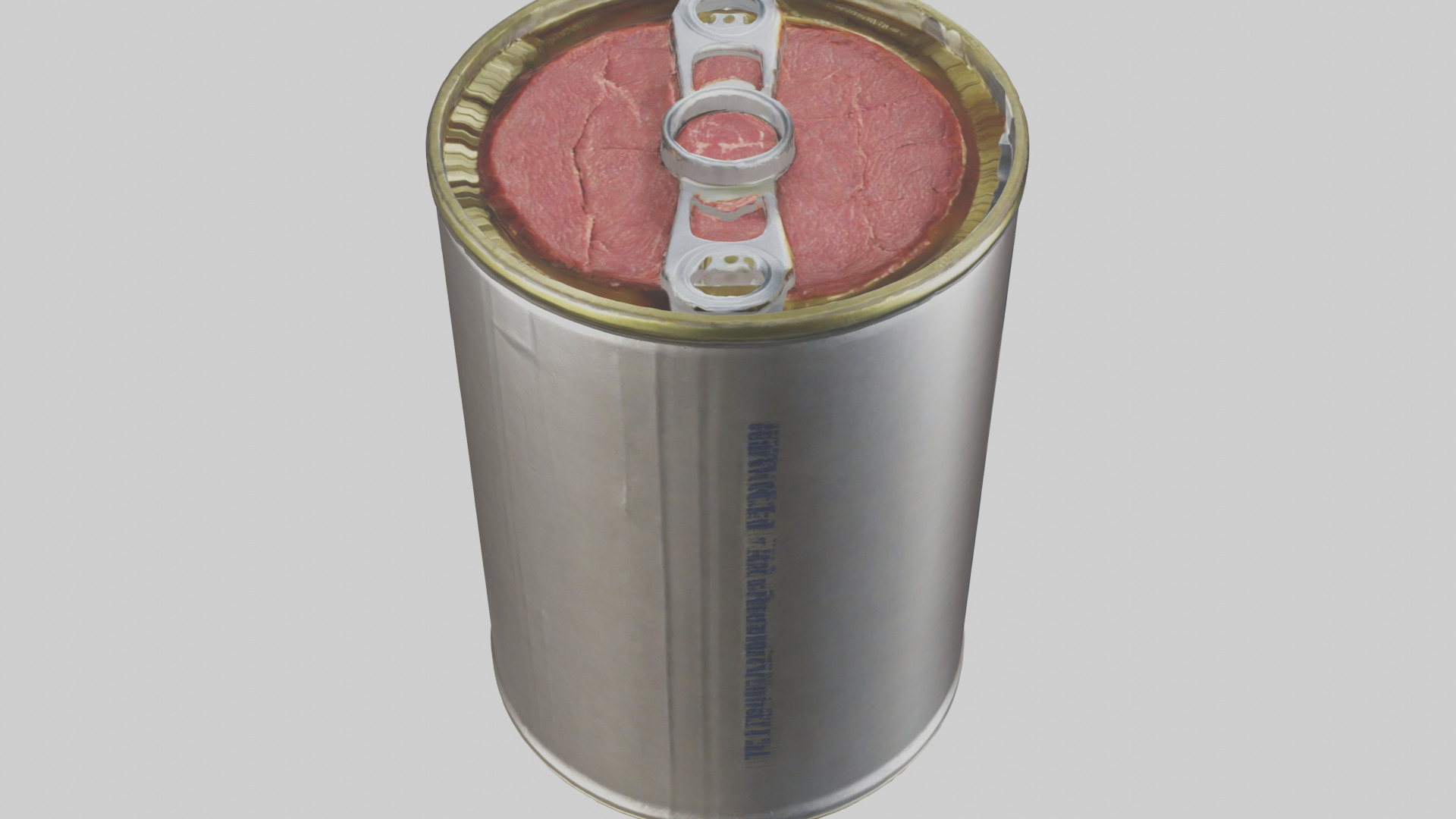 Canned Beef model Low-poly 3D model_28