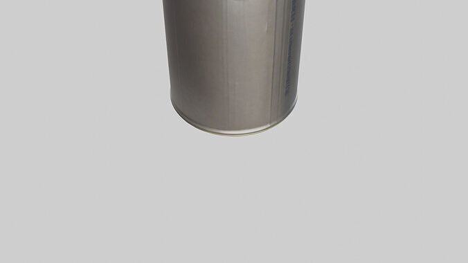 Canned Beef model Low-poly 3D model 5