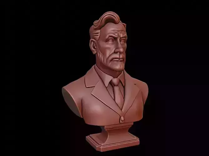 Scientist Bust