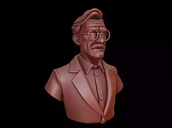 Scientist Bust