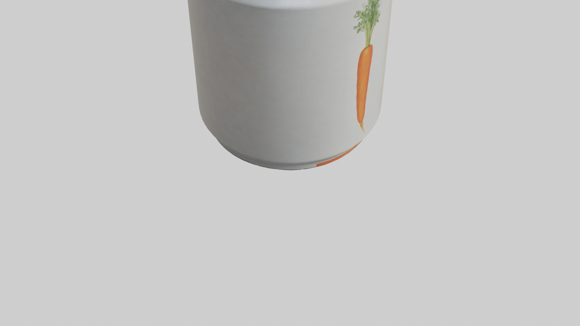 Canned Carrots model Low-poly 3D model_4