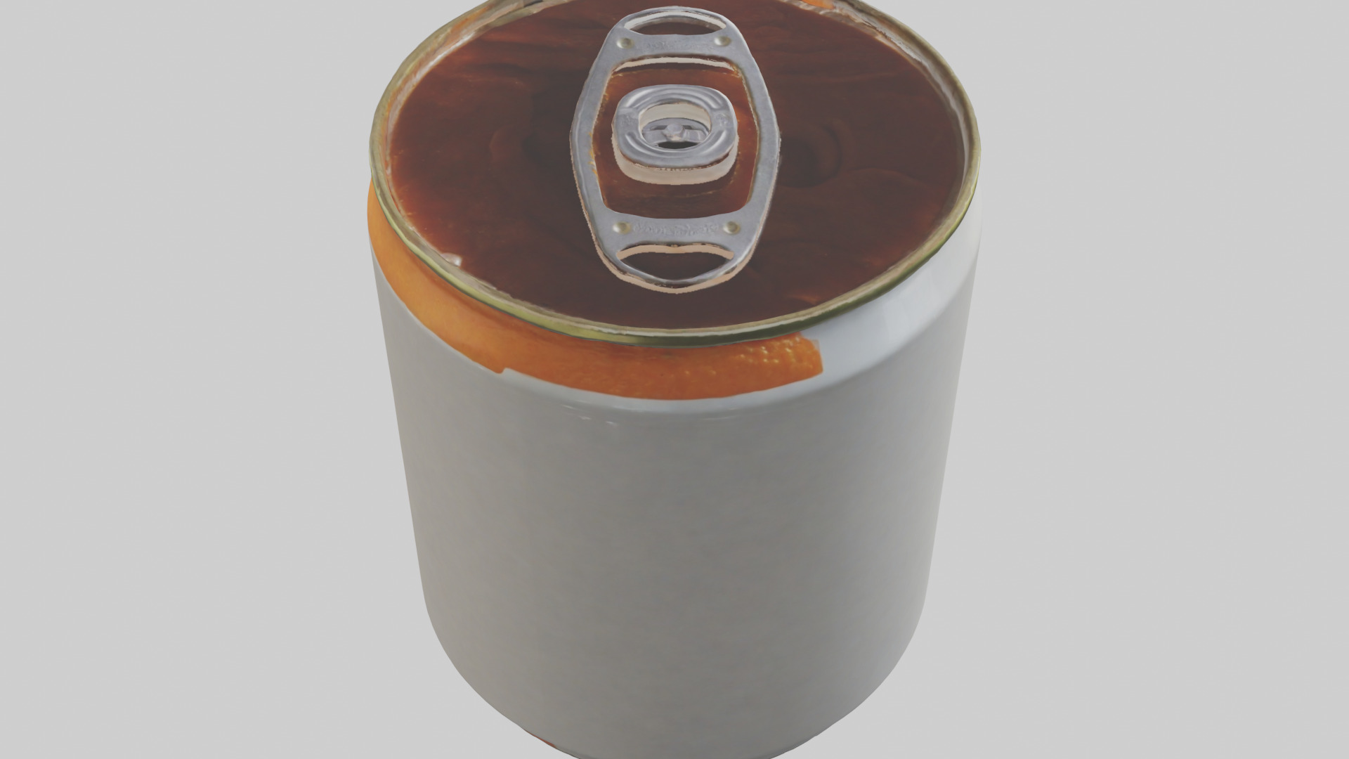 Canned Carrots model Low-poly 3D model_25