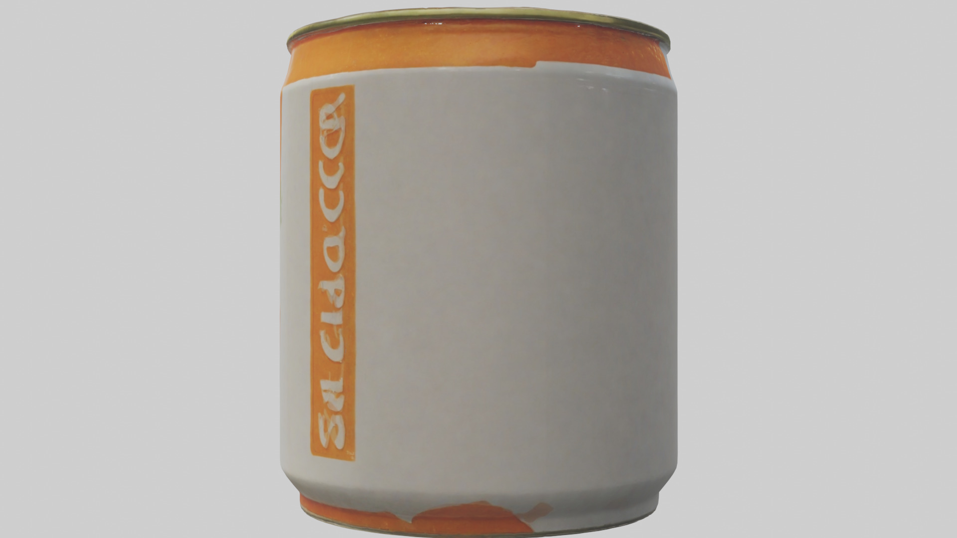 Canned Carrots model Low-poly 3D model_1