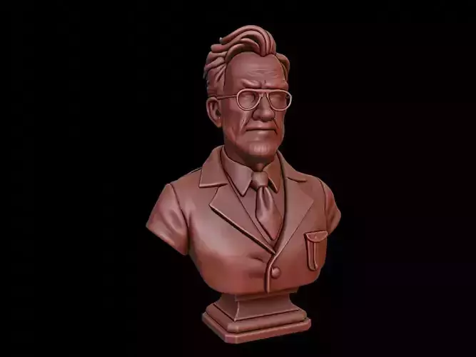 Scientist Bust