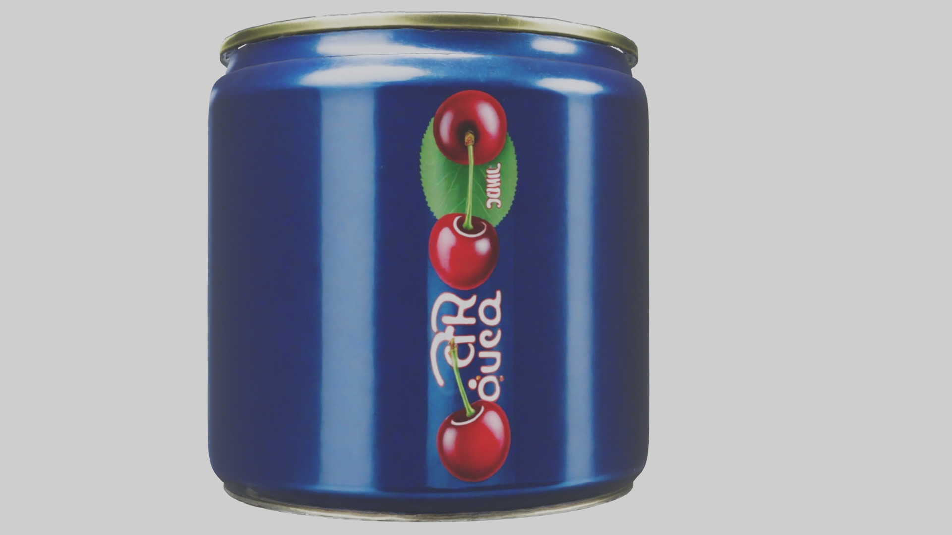 Canned Cherries model Low-poly 3D model_18