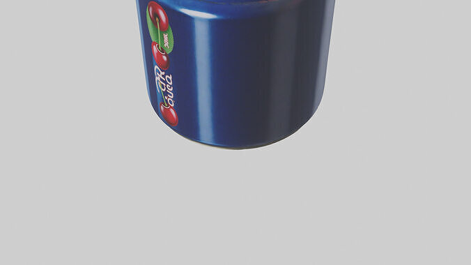 Canned Cherries model Low-poly 3D model 6