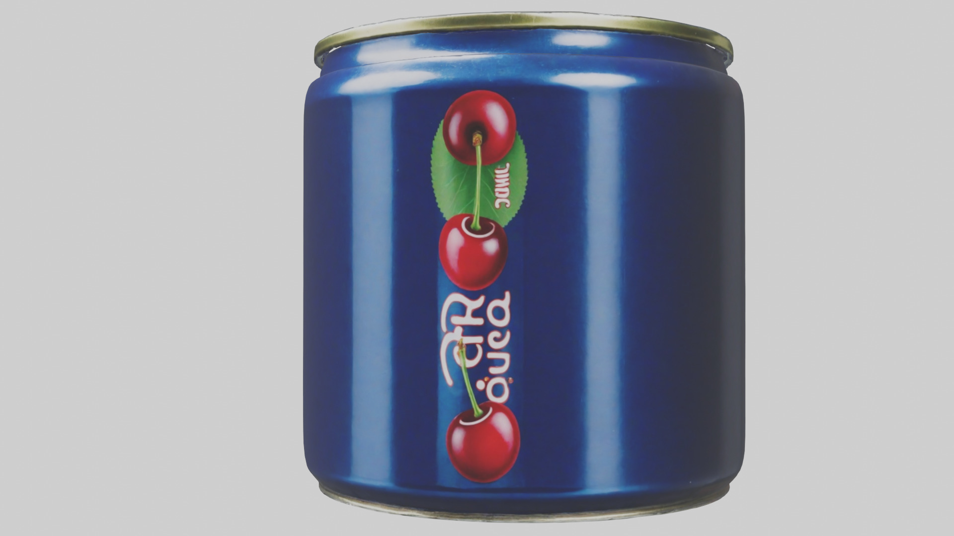 Canned Cherries model Low-poly 3D model_13