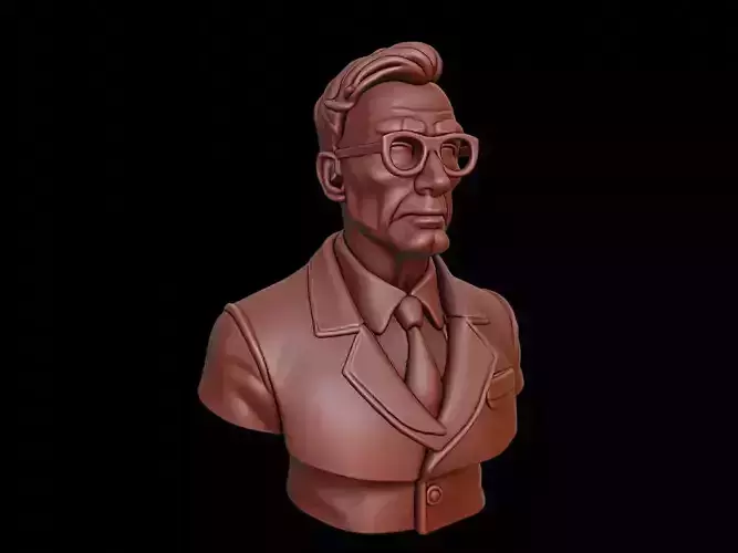 Scientist Bust