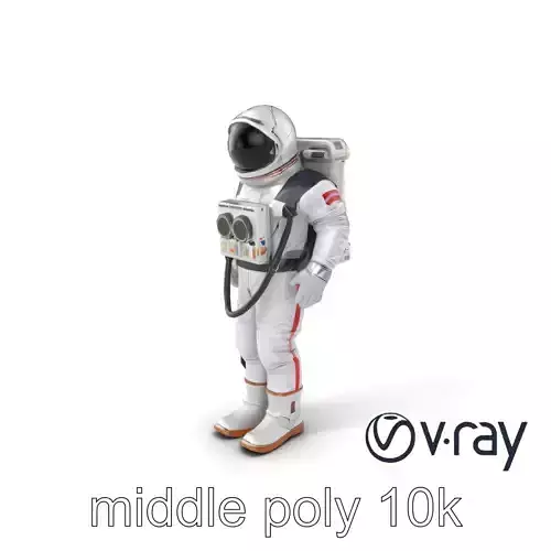 Soviet Zenit Spacesuit Buran Program model pack